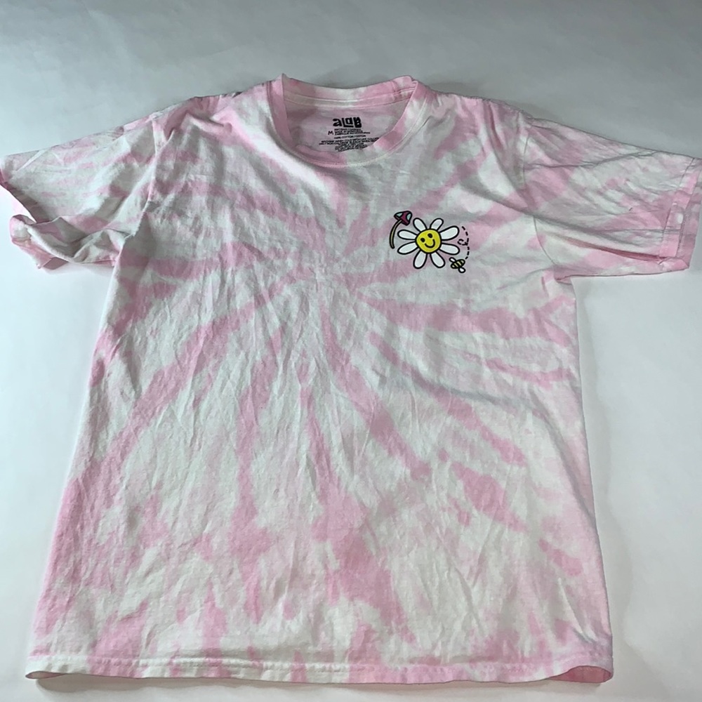 Tie flower shirt